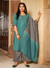 Baanvi Dhairya Fancy Ethnic Wear Silk With Work Ready Made Dress Collection