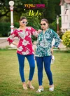 Baby Vol 7 By Tips And Tops Rayon Printed Western Ladies Tops Wholesale Online