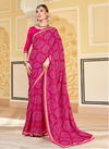 Bandhan Designer Bandhej Regular Wear Printed Designer Latest Saree Collection