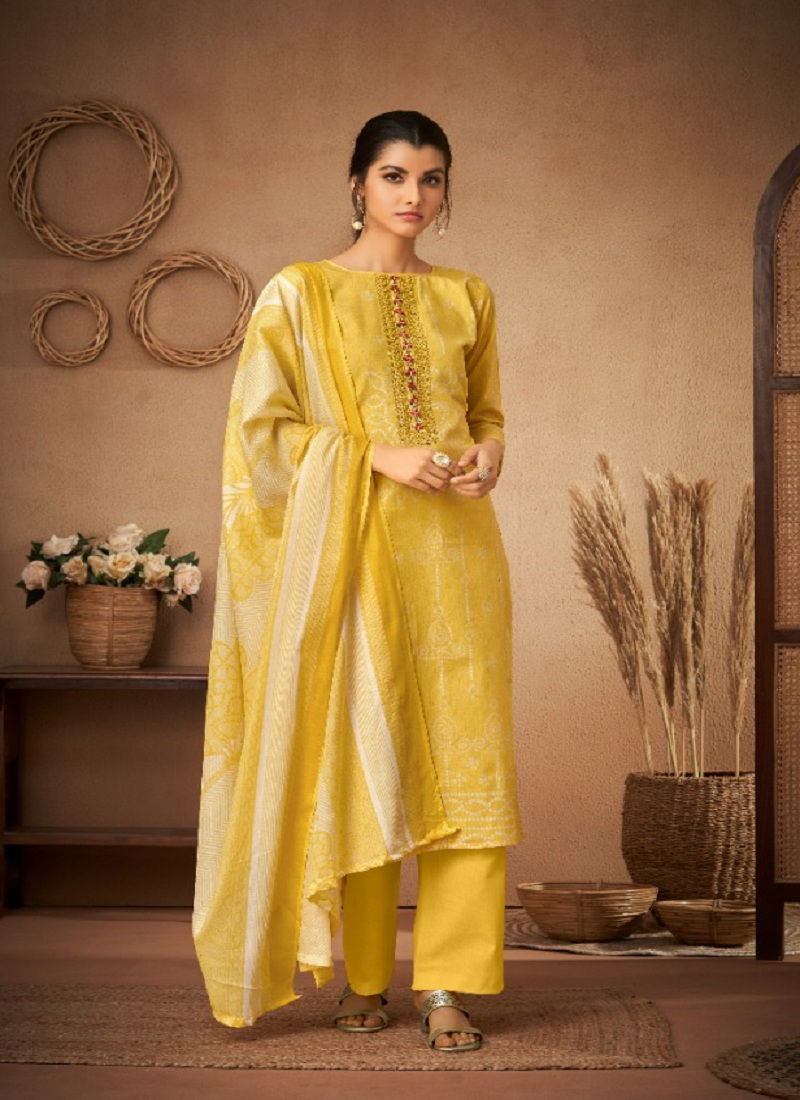 Bandhani Radhika Regular Wear Wholesale Cotton Dress Material Catalog