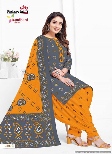 Bandhani Special Vol 34 By Patidar Printed Cotton Dress Material Wholesale Market In Surat
