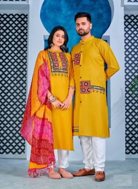 Banwery Navratri Special Navratri Festival Wear Designer Couple Suit Collection Catalog