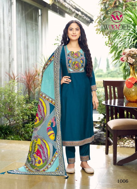 Banzara By Woodee Viscose Surat Kurti With Bottom Dupatta Wholesale Market