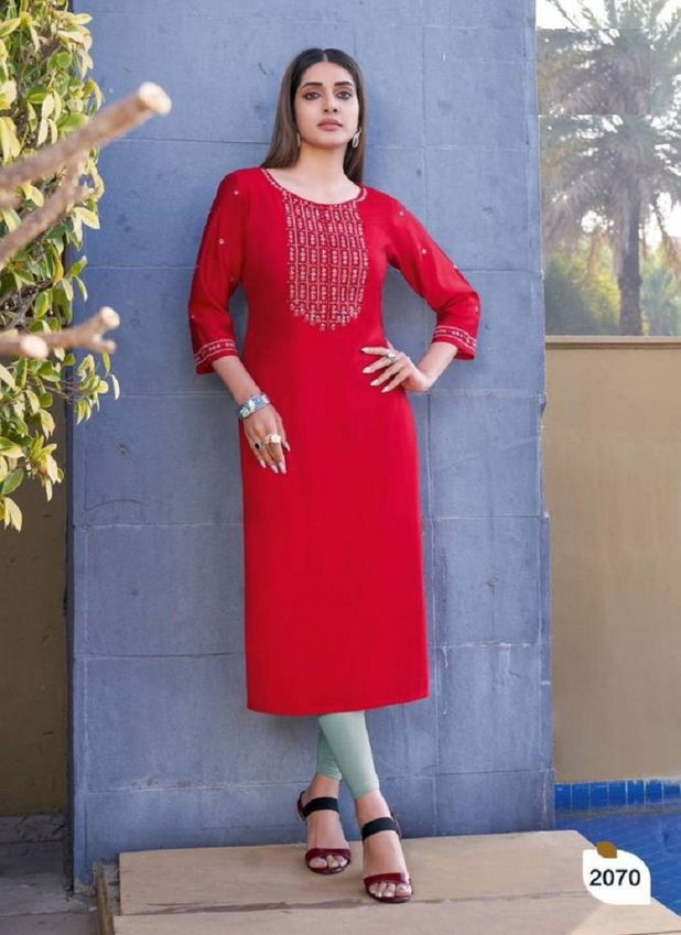 Barbella Vol 10 By Wooglee Long Kurtis Catalog