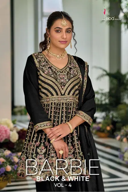 Barbie Vol 4 By Eba Chinon Surat Readymade Suits Wholesale Market
