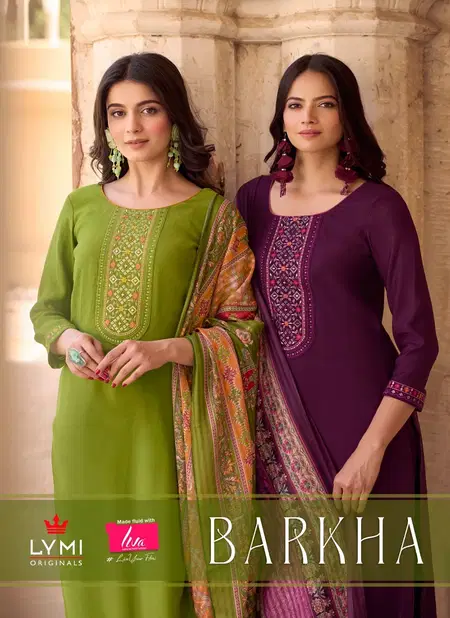 Barkha By Lymi Viscose Embroidery Kurti With Bottom Dupatta Wholesale Price In Surat
 Catalog