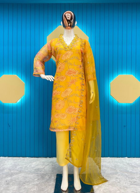 BE 1806 Kurti With Bottom Dupatta Exporters In India