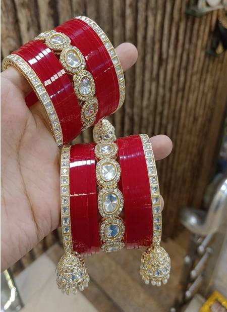 Beautiful Punjabi Bridal Chuda Bangles Wholesale Price In Surat
