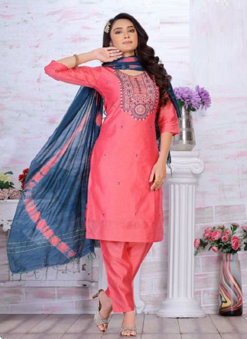 Beauty Kayra New Exclusive Wear Silk Designer Kurti Pant With Dupatta Collection