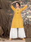 Beauty Queen Bandhani 2 Fancy Casual Wear Rayon Kurti With Bottom Collection