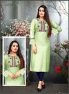 Beauty Queen Flemingo 2 Printed Rayon Regular Wear Latest Kurti Collection