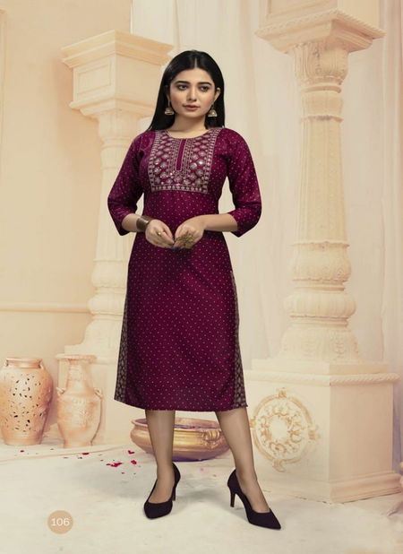 Beauty Queen Muskan 2 Casual Daily Wear Rayon Designer Kurti Collection Catalog