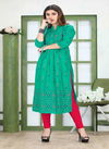 Beauty Queen Pankh Fancy Ethnic Wear Rayon Printed Designer Kurti Collection