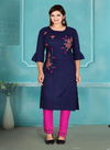 Beauty Queen Raashi Casual Wear Rayon Kurti With Bottom Latest Collection