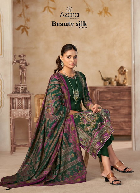 Beauty Silk Vol 5 By Radhika Azara Modal Maslin Surat Dress Material Wholesale Market