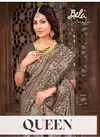 Queen By Bela Fashion Embroidery Work Saree Suppliers In India