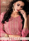 Bela Presia Latest Fancy Designer Casual Wear Georgette Churidar Salwar Suits Collection

