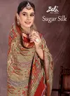 Sugar Silk By Bela Fashion Viscose Digital Printed Saree Exporters In India