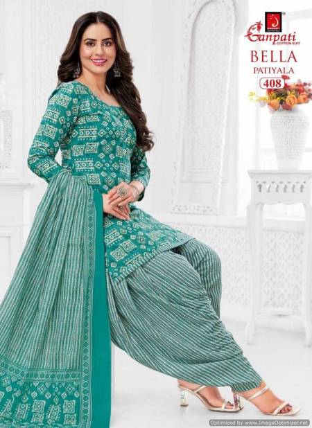 Bella Patiyala Vol 4 By Ganpati Daily Wear Cotton Printed Dress Material Wholesale Market Catalog