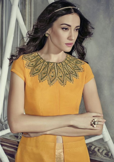 Belle By Mrigya Designer Embroidery Kurti With Bottom Wholesalers In Surat