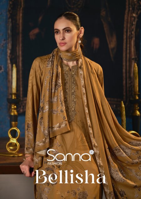 Bellisha By Sanna Viscose Pashmina Dress Materials