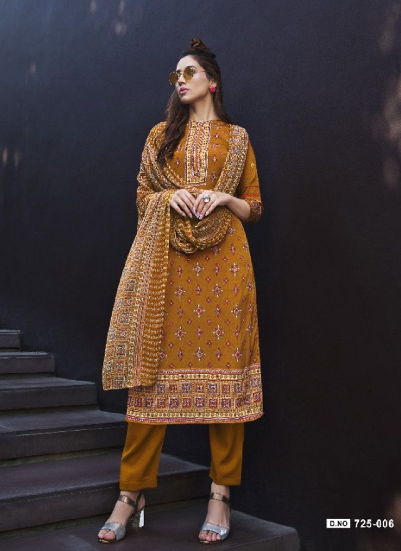 Belliza Shadows Printed Casual Wear Wholesale Dress Material Collection