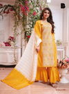 Benbaa Kohinoor Latest Fancy Designer Heavy Festive Wear Viscose Chanderi Fancy Readymade Salwar Suit Collection
