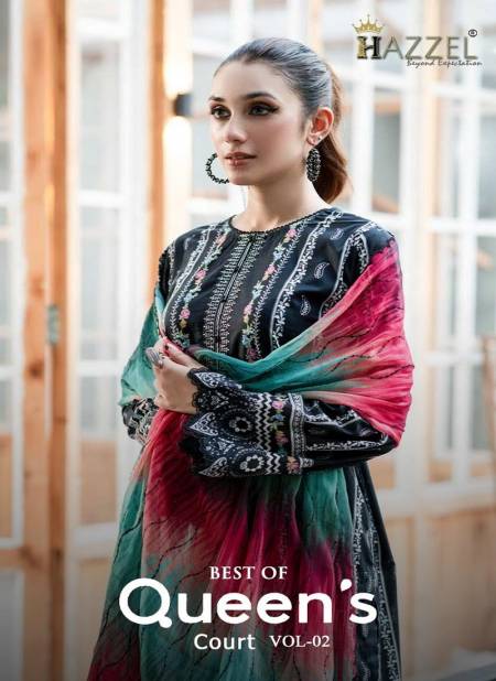Best Of Queens Court 2 Cotton Printed Pakistani Salwar Suits Wholesale Market
 Catalog