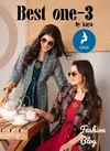Best One 3 By Kaya Modal Printed Ladies Top With Jacket Wolesale Online