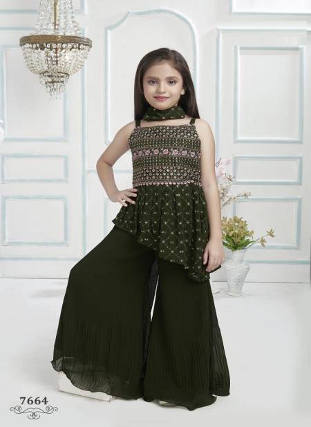 Betty 7664 Girls Wear Sharara Suits Kids Catalog
