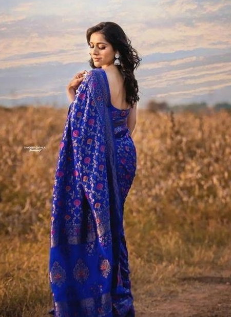 Bhargavi Heavy Designer Soft Banarasi Silk Sarees Wholesale Shop In Surat
