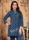 Bhoomi 3 By Sangeet Cotton Printed Ladies Top Wholesale Shop In Surat