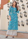 Bibas 11 Ethnic Wear Rayon Printed Kurti With Bottom Collection