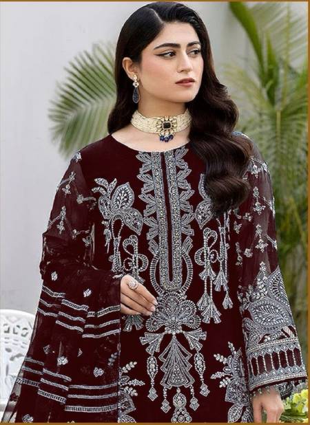 Bilqis B 08 A To D Embroidery Georgette Pakistani Suits Wholesalers In Delhi
 Catalog