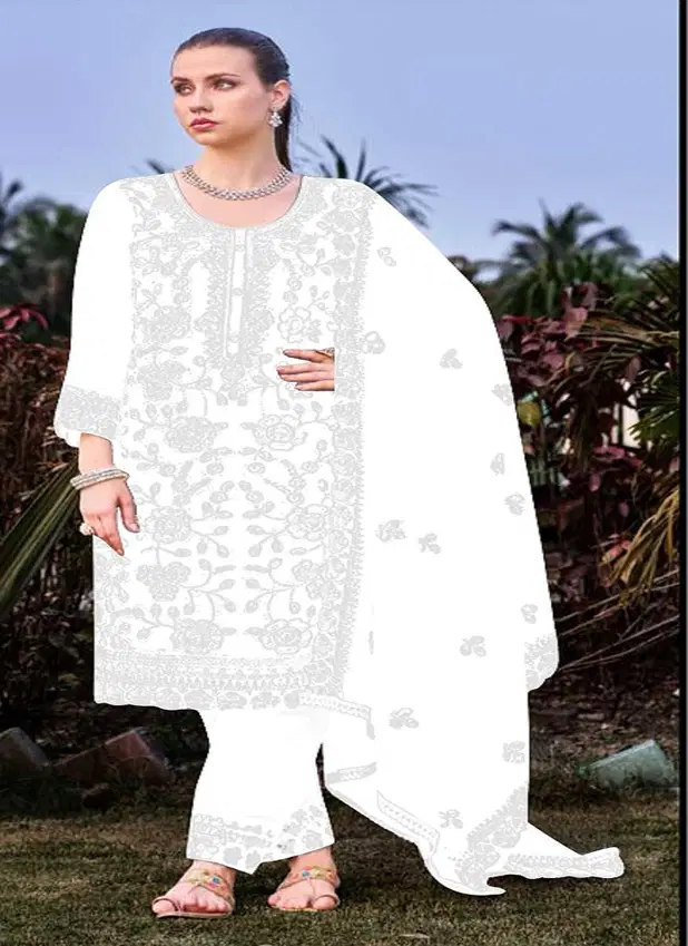 Bilqis B 160 Georgette Embroidered Pakistani Salwar Kameez Collection