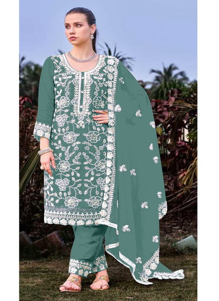 Bilqis B 160 Q To T Fox Georgette Embroidered Pakistani Salwar Kameez Collection
