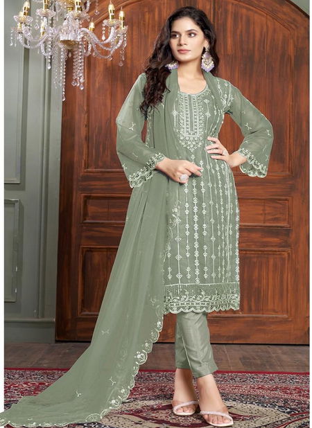 Bilqis B 90 A to D Embroidery Organza Pakistani Suits Wholesale Shop In Surat Catalog