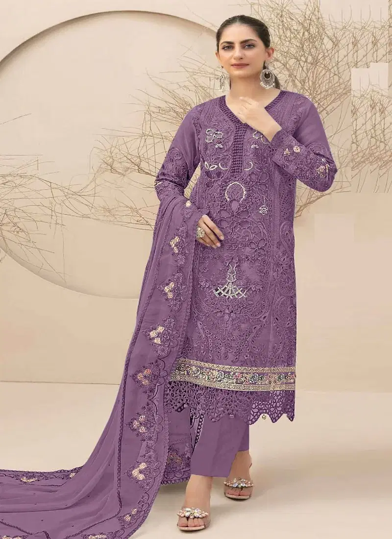 Bilqis B 98 A to D Faux Georgette Pakistani Suits Wholesale Shop In Surat
 Catalog