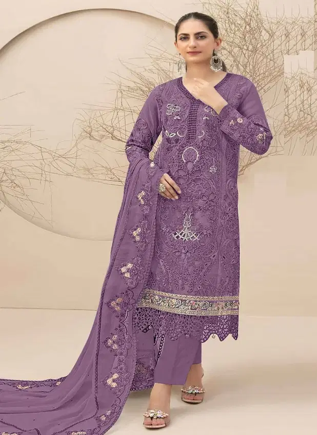 Bilqis B 98 A to D Faux Georgette Pakistani Suits Wholesale Shop In Surat
