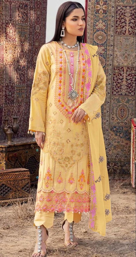 Bilqis B 192 Lawn Cotton Pakistani Salwar Kameez Wholesale Market In Surat