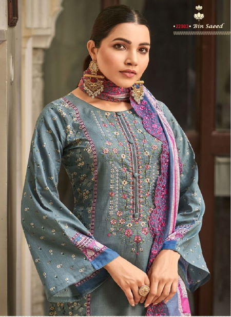 Bin Saeed Vol 2 By Riaz Arts Lawn Digital Printed Dress Material Suppliers In India
 Catalog