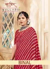 Binal By Vallabhi Swarovski Work Georgette Sarees Wholesale Price In Surat