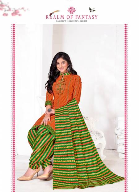 Bindee Creation Kudi Patiyala Latest pure Cotton Printed Dress Material  Catalog
