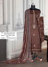 BIPSON 222 COLOURS Exclusive Designer Cotton Glace Print with Embroidery work Top With Chiffon Print Dupatta Dress Material Collection