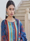 BIPSON KAIRA Latest Fancy Festive Wear Cotton Satin Kota Chex Print With Work Heavy Dress Material Collection 