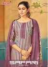 Bipson Safari 2412 Printed Wool Pashmina Dress Material Catalog
