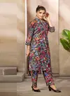 Bipson Vogue 2561 Modal Foil Printed Cord Set Kurti With Bottom Wholesale Market In Surat
