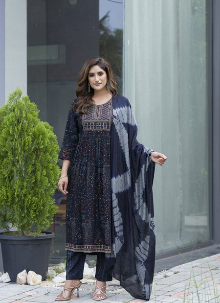 Black Beauty Vol 3 By Mystic 9 Rayon Printed Kurti With Bottom Dupatta Wholesale Shop In Surat

