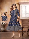 Black Ocean Vol 10 By Kinti Long Designer Kurtis Catalog