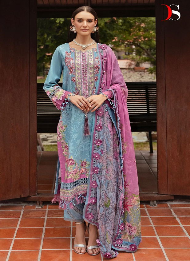 Bliss Lawn 24 Vol 2 By Deepsy Embroidery Patch Cotton Pakistani Suits Wholesale Price In Surat
